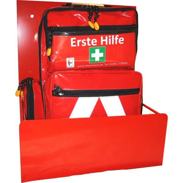 Wandhalterung für Notfallrucksack Easy / Bexatec / AeroCase / Medicus / Ratiomed