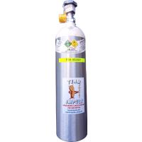 Sauerstoffflasche 1,8 Liter - Aluminium mit Druckminderer Mediselect 25
