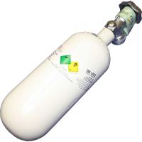 Sauerstoffflasche 1 Liter - Stahl