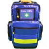 Notfallrucksack Medicus / PRO  -M- LEER - blau aus Plane mit gelben Reflexstreifen