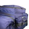 Tauchertasche 67 Liter mit Rucksackfunktion und seitlichen Taschen f&uuml;r Flossen, blau, aus Nylon