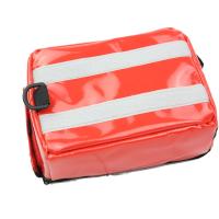 2er Set Modultasche - Modulcontainer rot Plane mit Klett (Flausch)