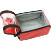 2er Set Modultasche - Modulcontainer rot Plane mit Klett (Flausch)