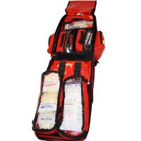 PROFI Erste Hilfe Notfallrucksack Betriebssanit&auml;ter aus Plane mit aut. Blutdruckmessger&auml;t Sh.