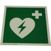 AED Hinweisschild Rettungszeichen Flachschild