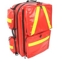 First Aid Backpack Notfallrucksack &quot;Offshore-Outdoor&quot; mit Defi Sauerstoff, Tourniquet, Israeli Bandage