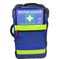 Notfallrucksack "Premium-X1" in blau -...