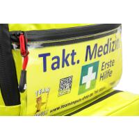 Nur Inhalt Taktische Medizin - Erste Hilfe Notfallrucksack mit Tourniquet aus Planenmaterial - Waterstop Rei&szlig;verschl&uuml;sse