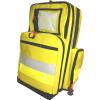 Erste Hilfe Notfallrucksack Schulsanit&auml;ter mit man. Blutdruckmessger&auml;t &amp; Stethoskop Gelbe Plane