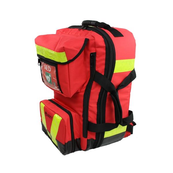 AED Arky Notfallrucksack large  gefüllt mit Ausstattung Erste Hilfe & Reanimation 56 x 38 x19 cm