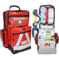 Erste Hilfe Notfallrucksack gefüllt - Segeln -...