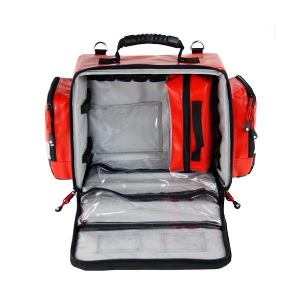 Erste Hilfe Notfalltasche / Wandtasche mit Sichtfenster aus Planenmaterial LEER