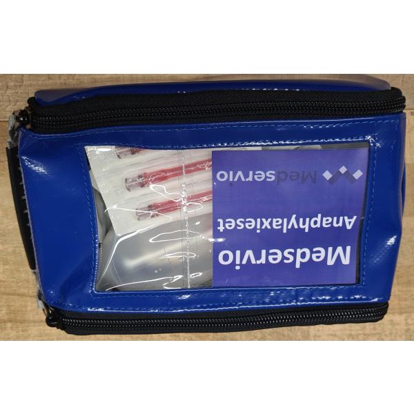 Notfall Mini-Kit Medservio Anaphylaxie mit I.V.Zugängen - grün