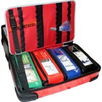 AED Notfallrucksack Premium X1 mit AED Nihon Kohden 3100 f&uuml;r Feuerwehrfahrzeuge