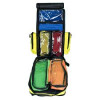 Notfallrucksack Medicus / PRO  -M- LEER - gelb aus Plane mit gelben Reflexstreifen