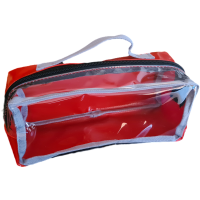 Modultasche 100 rot aus Plane  Maße: ca. 24 x 12 x...