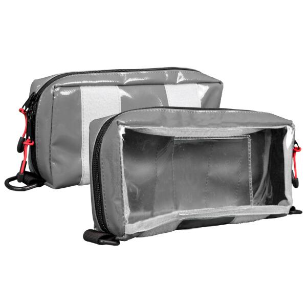 HERZmed Modultasche - Profi, Gr. M, Plane GRAU