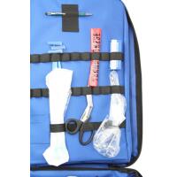 Notfallrucksack Extensive Arztpraxis Nylon blau mit 1,8 L Sauerstoff &amp; Pulsoximeter