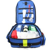 Notfallrucksack Extensive Arztpraxis Nylon blau mit 1,8 L Sauerstoff &amp; Pulsoximeter