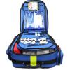 Notfallrucksack Extensive Arztpraxis Nylon blau mit 1,8 L Sauerstoff &amp; Pulsoximeter