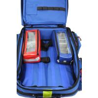 Notfallrucksack MEDICUS / Extensive XL blau Nylon LEER inkl. 4 Softmodulen &amp; 2 stabilen Modulen