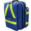 Notfallrucksack MEDICUS / Extensive XL blau Nylon LEER inkl. 4 Softmodulen &amp; 2 stabilen Modulen