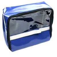 Modultasche - XL aus Plane in BLAU ohne Klett  22 x 20 x...