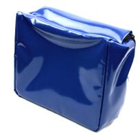 Modultasche - XL aus Plane in BLAU ohne Klett  22 x 20 x 9 cm