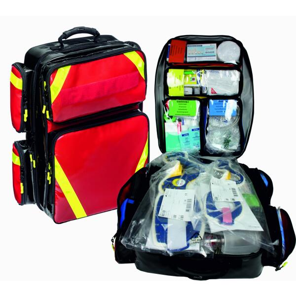 PROFI Notfallrucksack Sanitätsdienst XL gefüllt  aus Plane