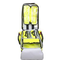 PROFI Erste Hilfe Notfallrucksack Betriebssanit&auml;ter aus gelber Plane mit F&uuml;llsortiment nach &Ouml;NORM Z 1020:2025 f&uuml;r &Ouml;sterreich