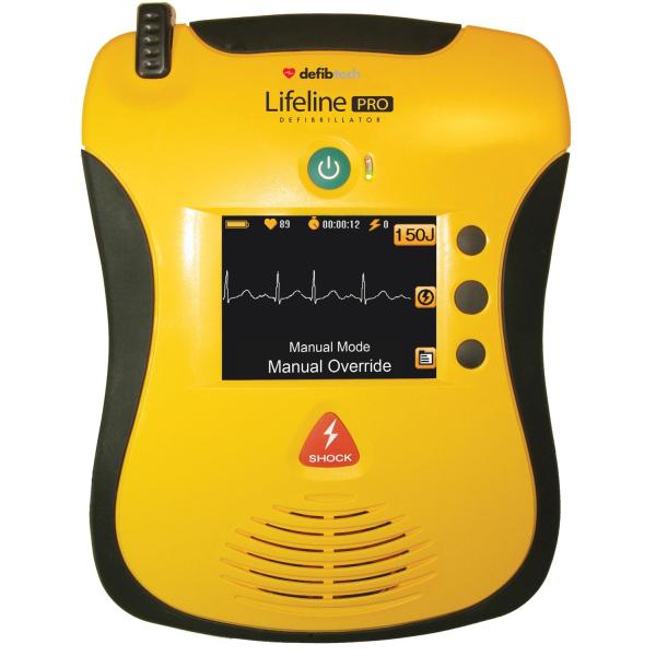 AED Lifeline PRO mit EKG Anzeige & manuellem Modus