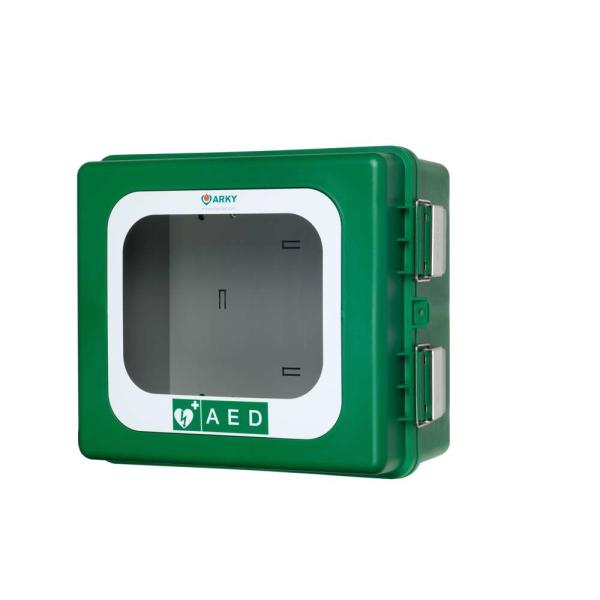 ARKY AED Wandschrank outdoor / außen / cabinet mit Heizung (24V) und Alarm